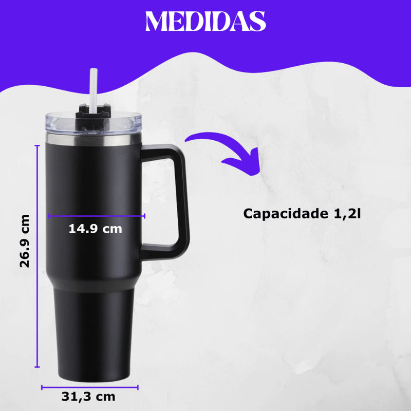 GlamCup Copo térmico personalizado
