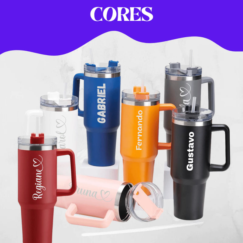GlamCup Copo térmico personalizado
